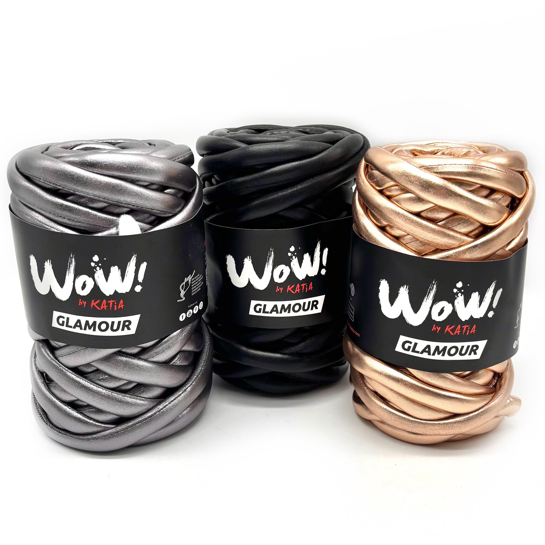 Filato XXL metallizzato WOW Glamour